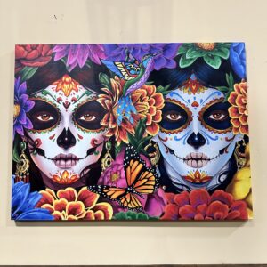 Day of the dead painting